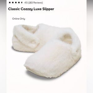 Classic Cozzzy Luxe Crocs Slipper